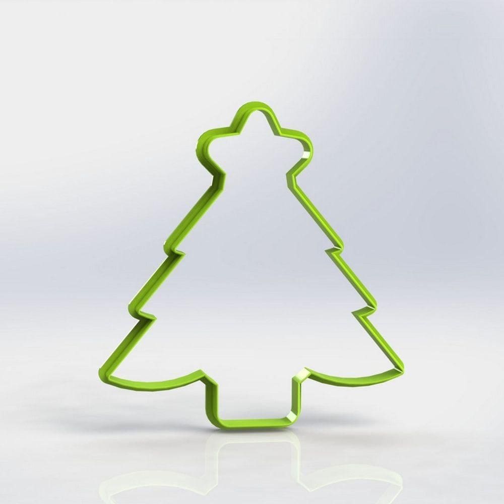 Cortador Natal árvore de Natal Tamanho 7cm