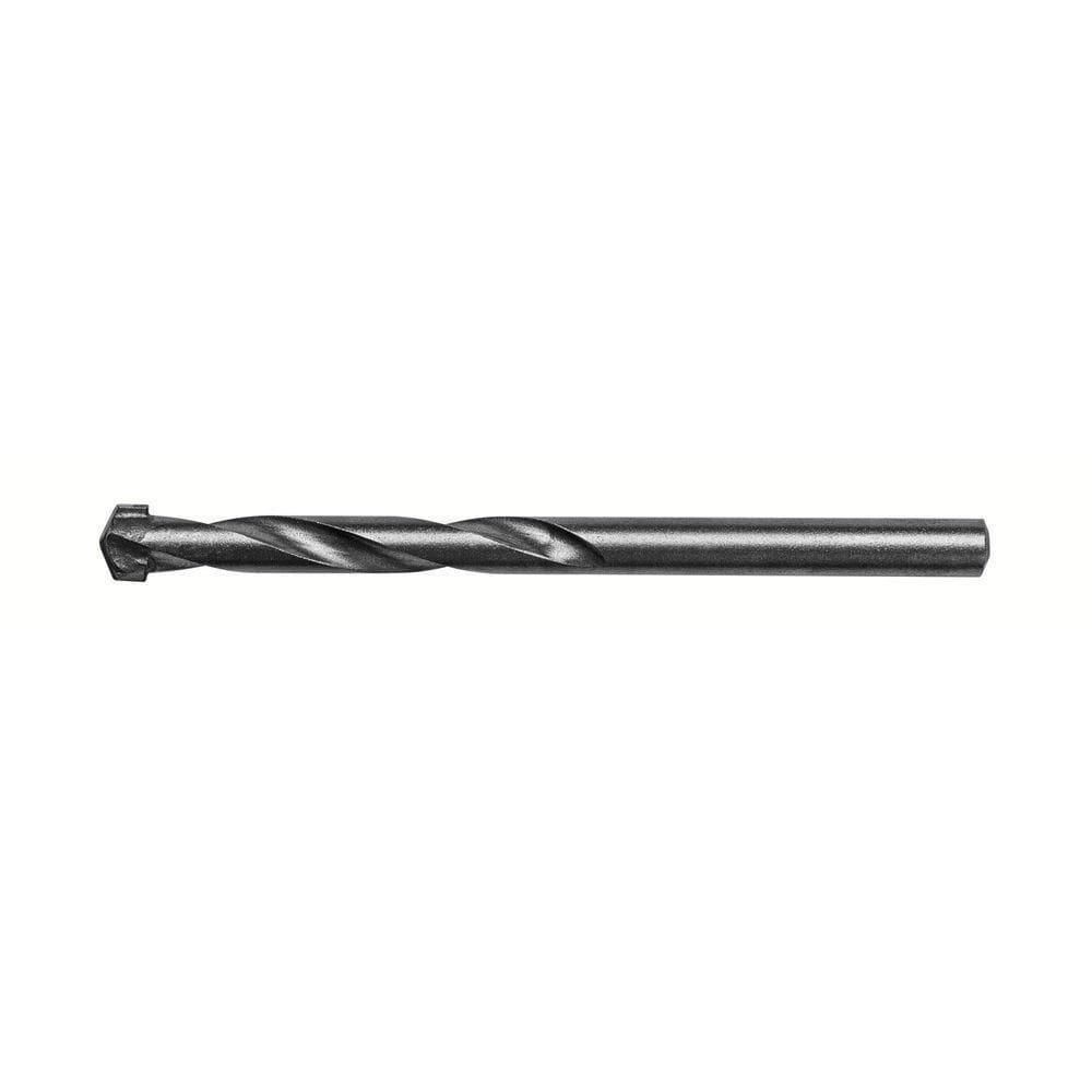 Broca Para Concreto 8x100 Mm Em Aço Especial Com Acabamento Jateado Para Uso Doméstico