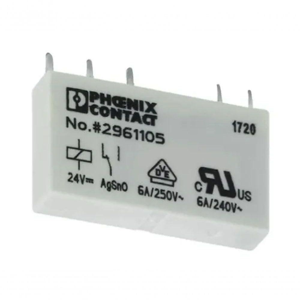 5 Pcs Relé Rel-Mr-24Dc/21 24Vdc - Phoenix Contact 2961105