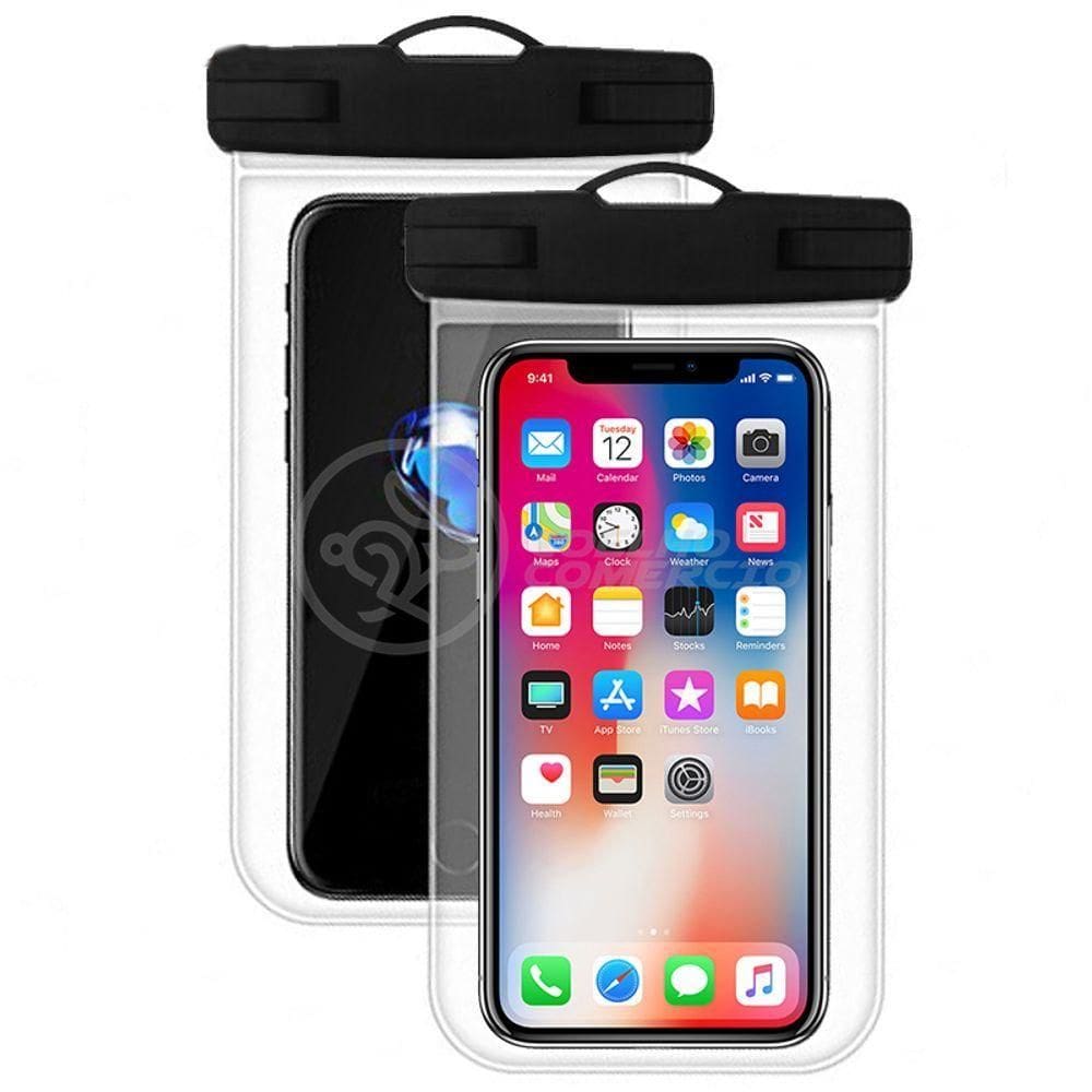 Capa Bolsa A Prova D`água Proteção Chuva Mergulho Smartphone