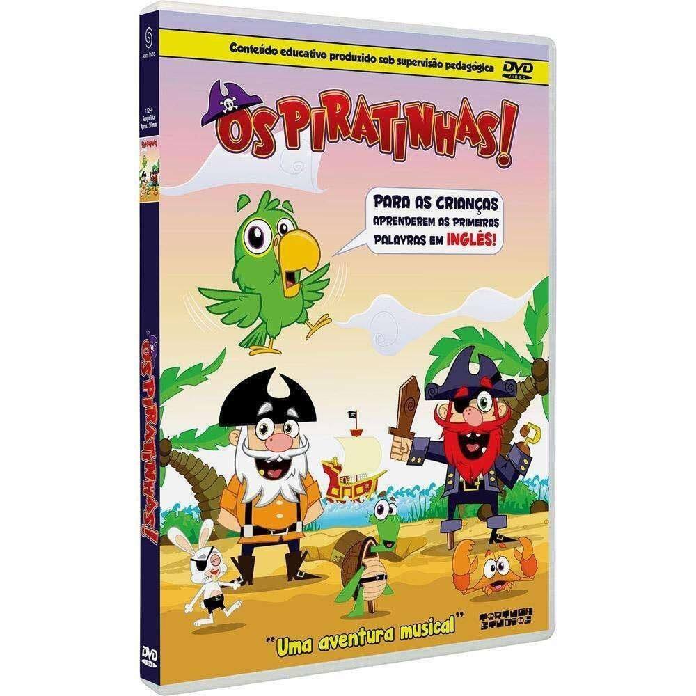 Dvd Os Piratinhas Para Crianças Aprenderem Palavras | Extra