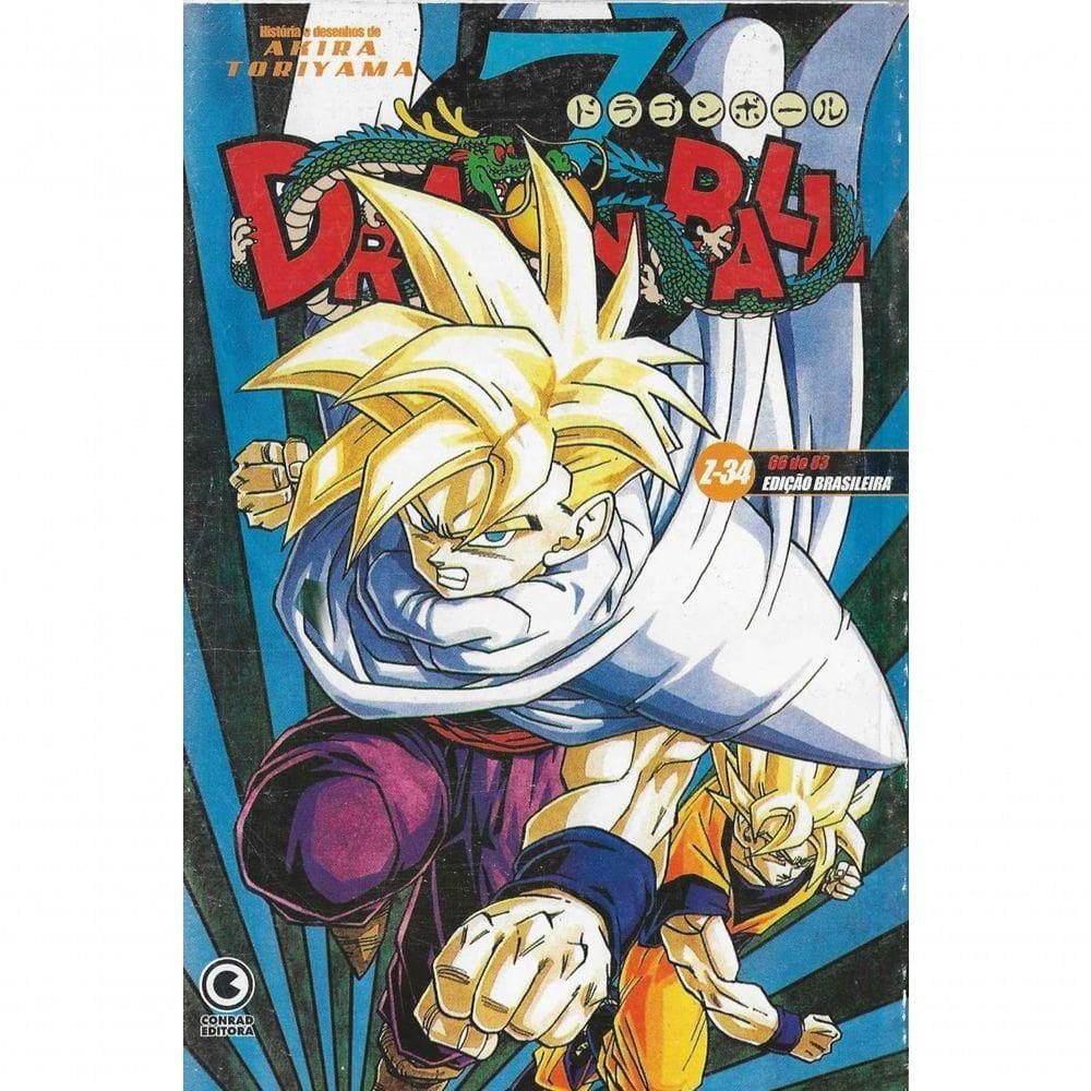 Mangá Dragon Ball Akira Toriyama Edição Z-34 (2003)