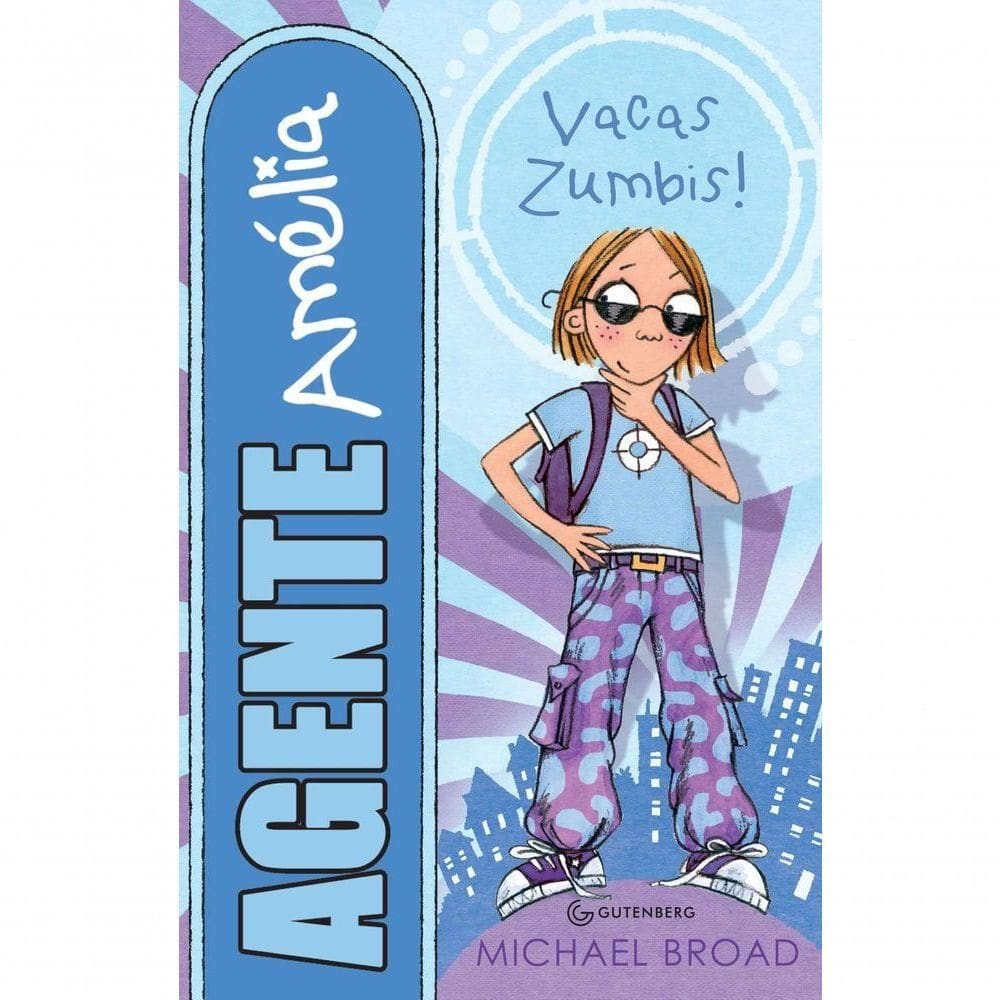 Livro Agente Amélia - Vacas Zumbis! Vol. 2 - Michael Broad