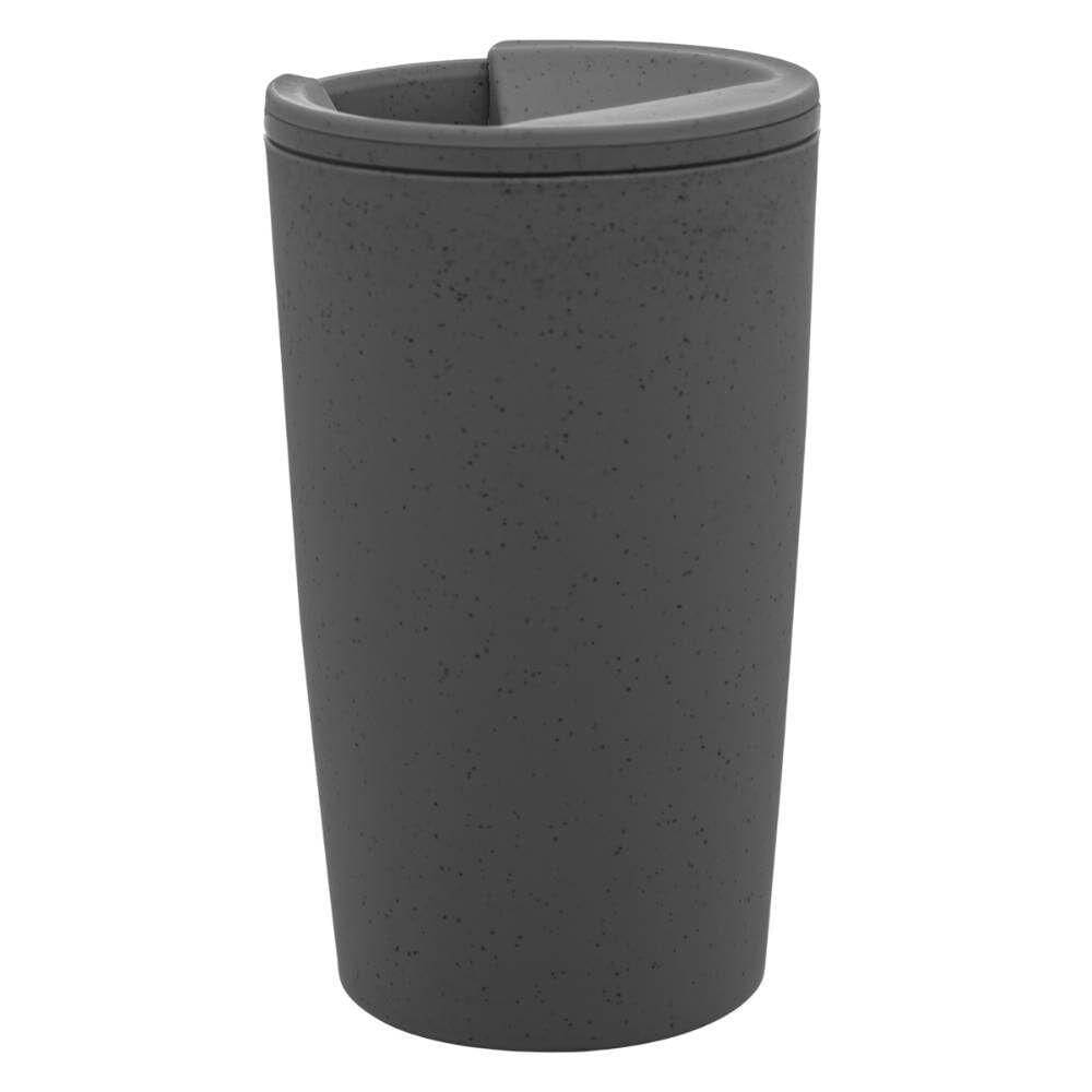 Copo Térmico De Bambu Com Parede Dupla E Tampa 500ml Lyor