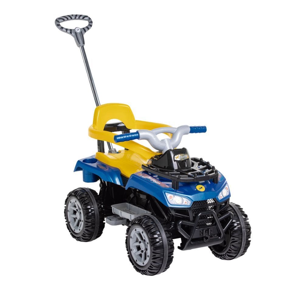 Carrinho De Passeio E Pedal Infantil Cross Up Azul - Calesita