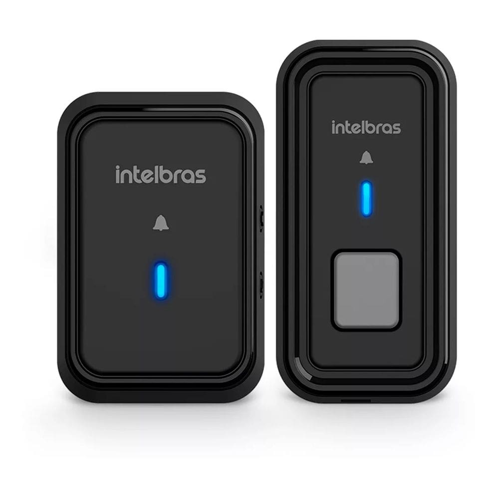 Campainha Eletrônica Sem Fio Cib 101 Intelbras Preto Bivolt