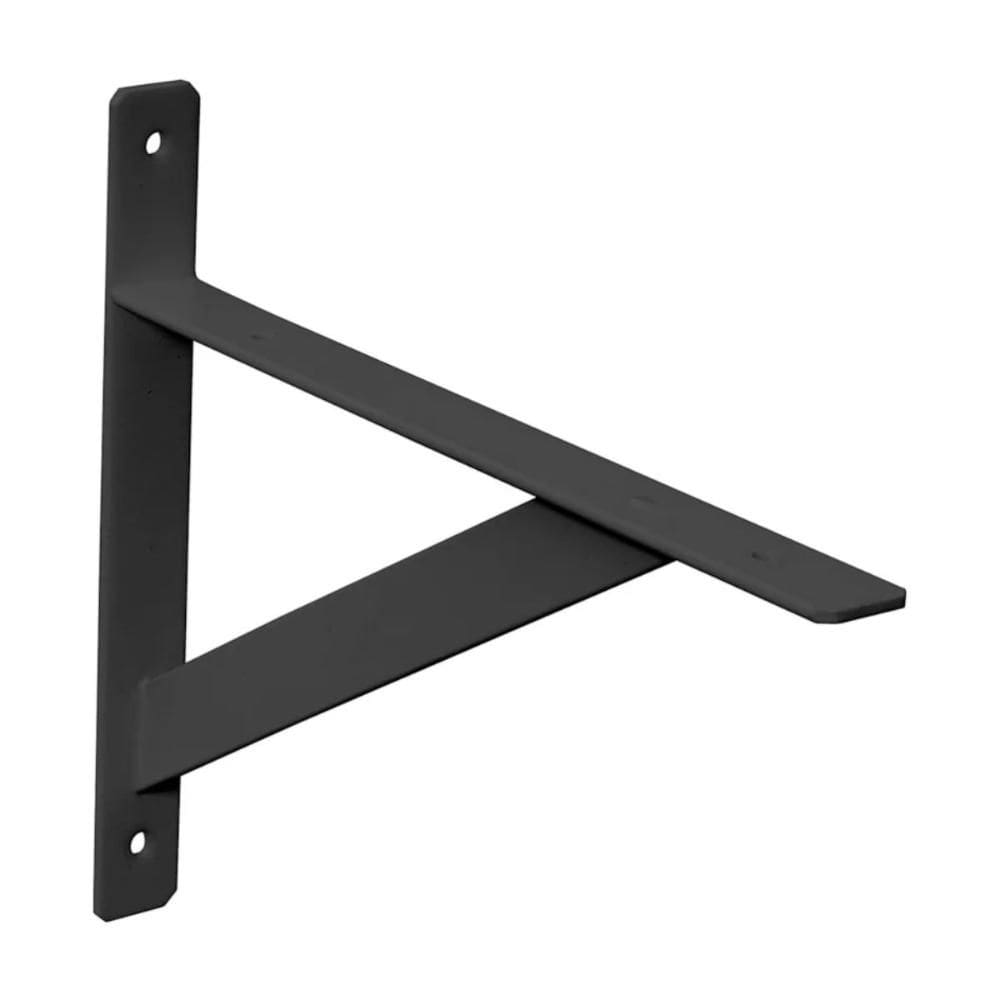 Suporte Prateleira Mão Francesa Reforçada Prat-K 20cm Preto