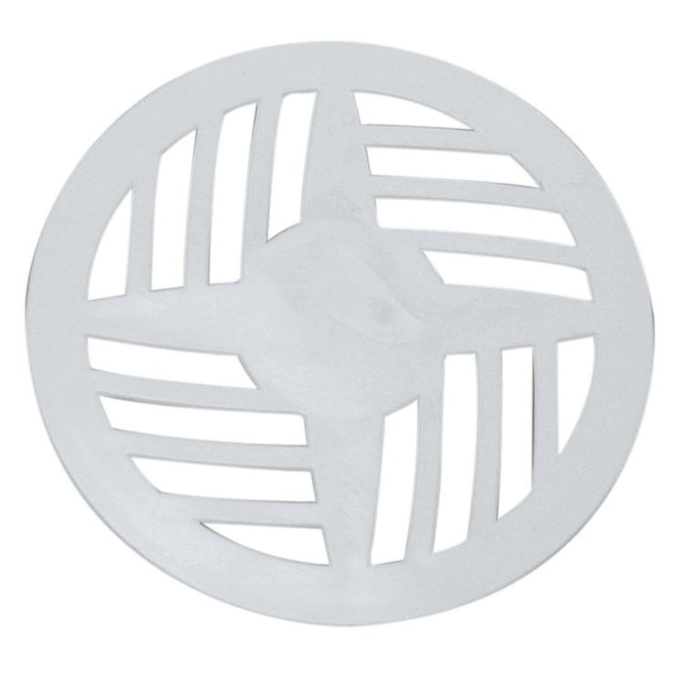 Kit com 10 Grelha Redonda com Diâmetro de 15cm em PP Modelo II Astra Branco