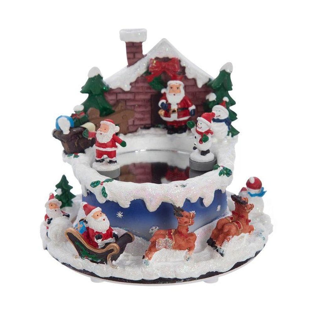 Globo Musical Holiday Xmas Ice 14 Cm Home Style