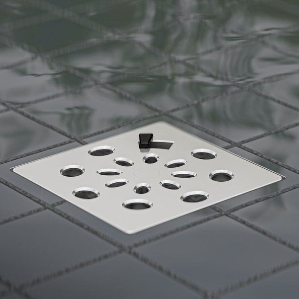 Kit com 7 Grelha Quadrada 9,4 x 9,4cm com Anti-Inseto em PVC Astra Branco