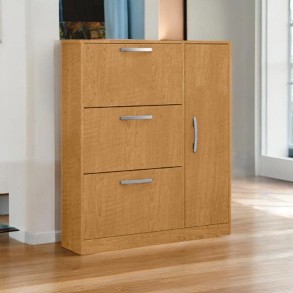 Sapateira com 03 Gavetas e 01 Porta Manu Naturalle