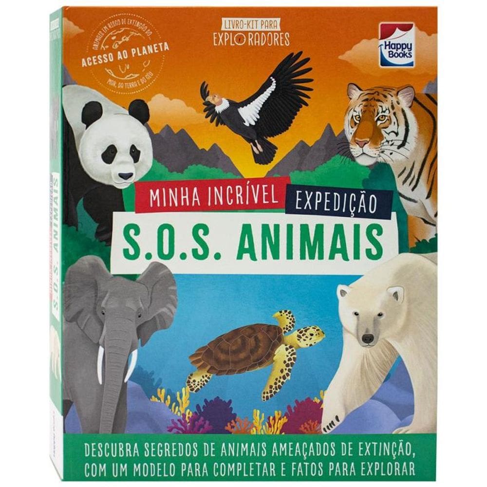 Livro para Exploradores: S.O.S Animais