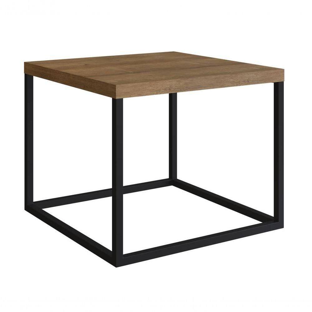 Mesa De Centro Ou Lateral Preto Vermont Preto Vermont