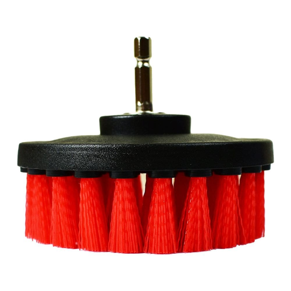 Escova De Limpeza Para Estofados Media 100mm-M14 P/ Furadeira E Politriz