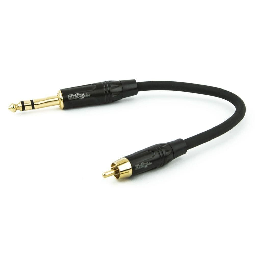 Cabo Adaptador Rca Para P10 Profissional Estereo - 1,5 Metro