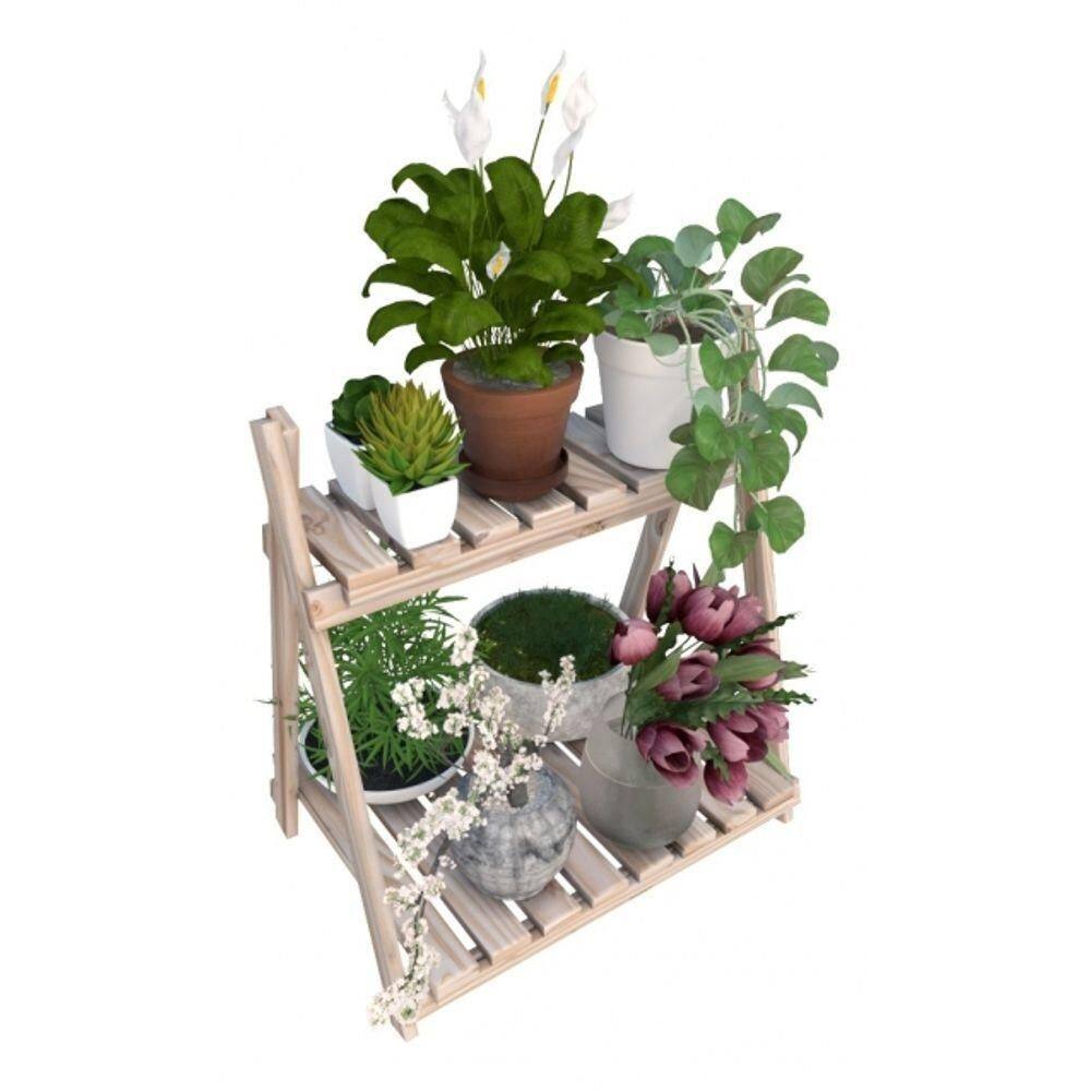 Estante Maderia Livreiro Modular 2 Prateleiras Suporte