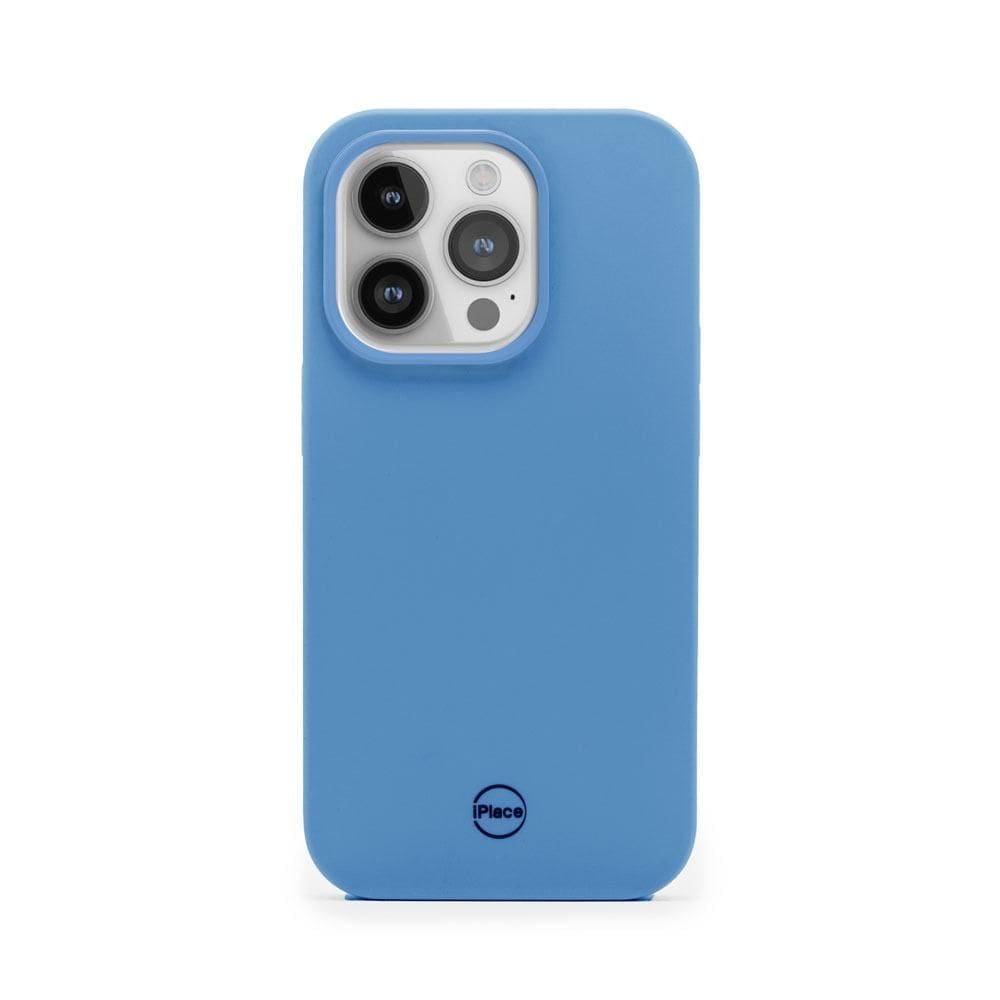 Capa iPhone 14 Pro Originais iPlace, Beagá, Silicone Azul Cielo