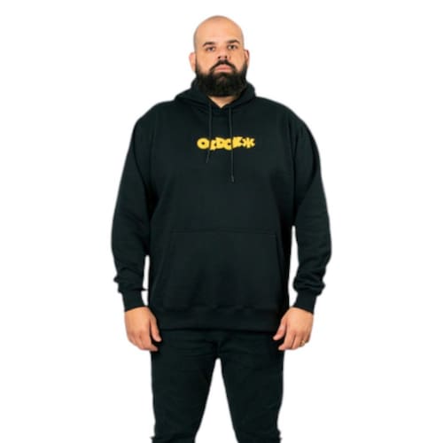 Blusa Moletom Okdok Fechado Stylish Letters Extra