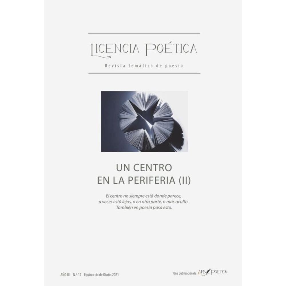 Licencia poetica 12  - Espanhol