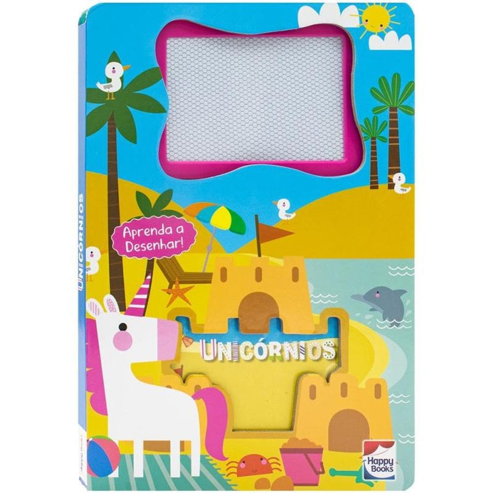 Livro-Lousa Mágica! Unicórnios