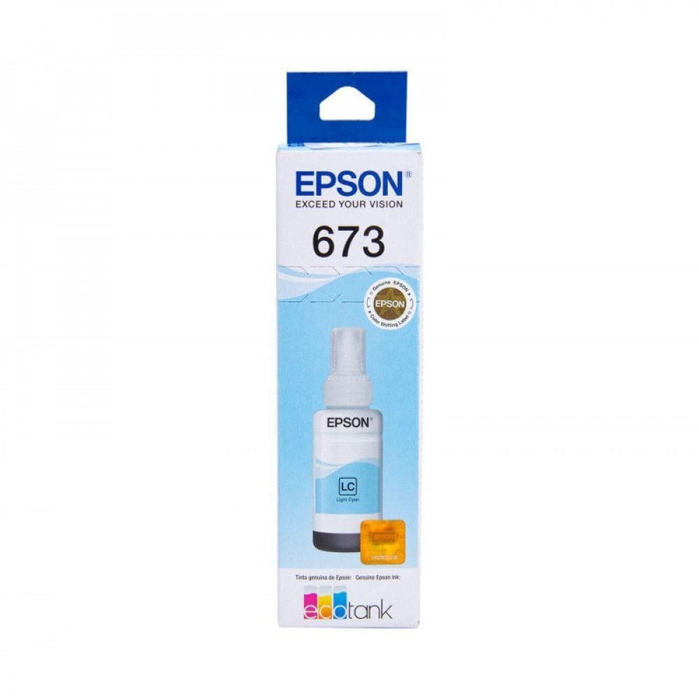 Refil De Tinta Epson T673520 (l800) Ciano