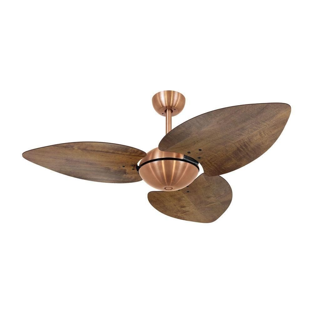 Ventilador De Teto Office 3 Pás Rádica Imbuia 127v