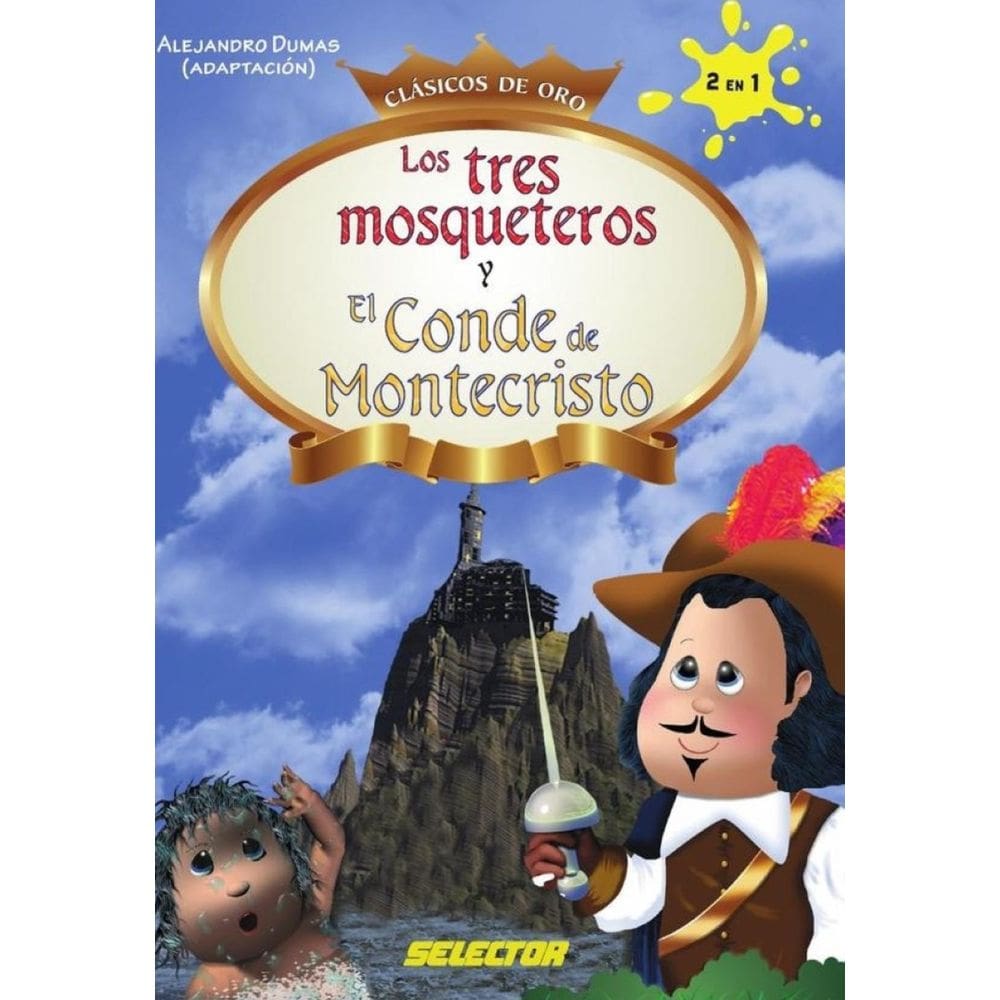 Los tres Mosqueteros y El conde de Montecristo - Espanhol