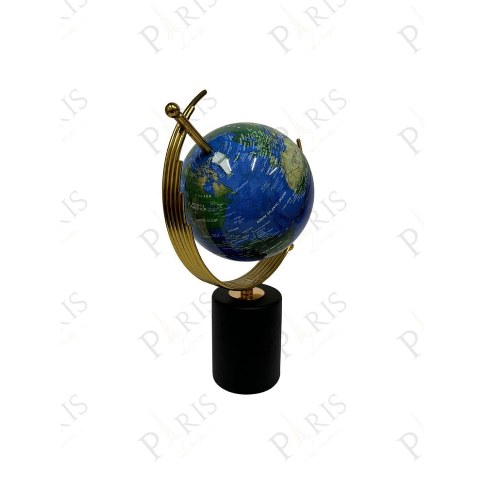 Peça Decorativa Globo Terrestre Azul 30cm 14681-PL