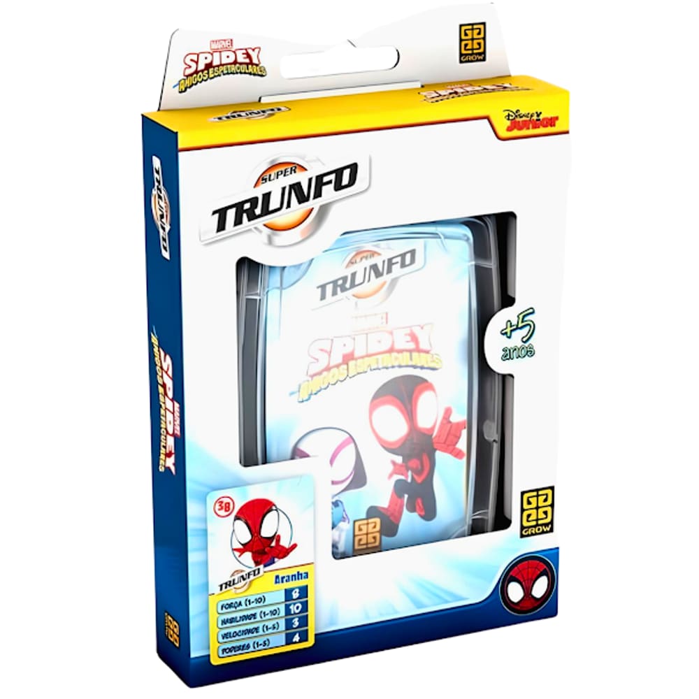 Super Trunfo Spidey Seus Amigos Espetaculares Grow