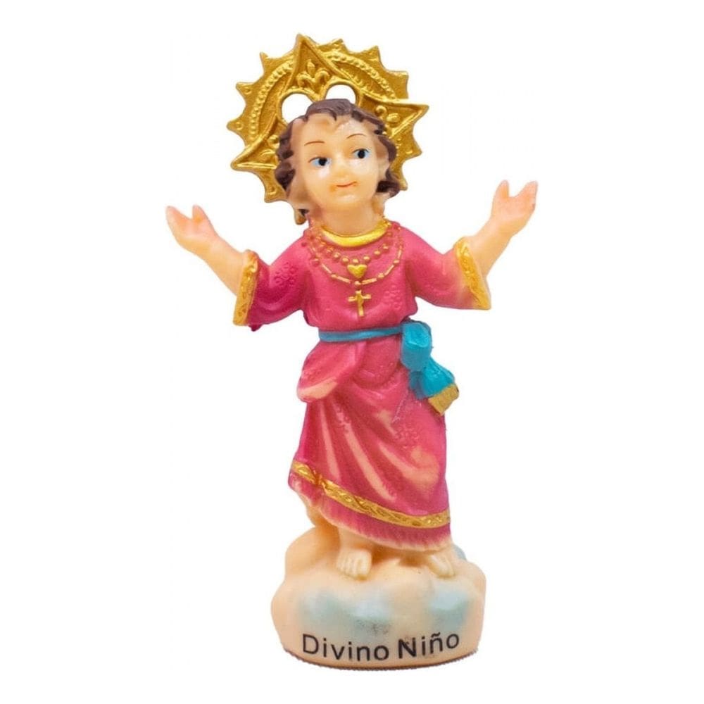 Enfeite Imagem Divino Menino Jesus Pequeno 8cm