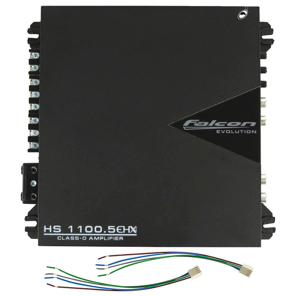 Módulo Amplificador Falcon Digital HS1100.5EHX 5 Canais 750W RMS