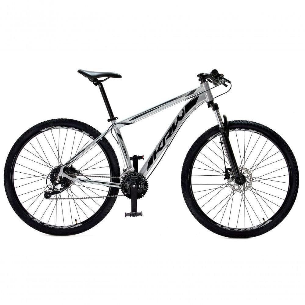 Bicicleta Aro29 Krw Alumínio Shimano 24v Freio Hidráulico S5 15.5 Prata-Preto