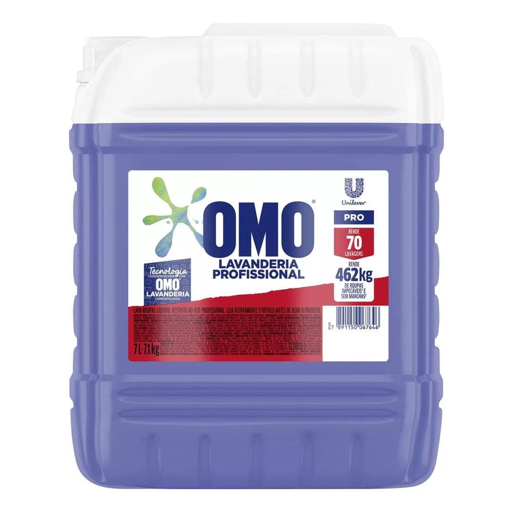 Detergente Liquido Omo Lavagem Perfeita 7L