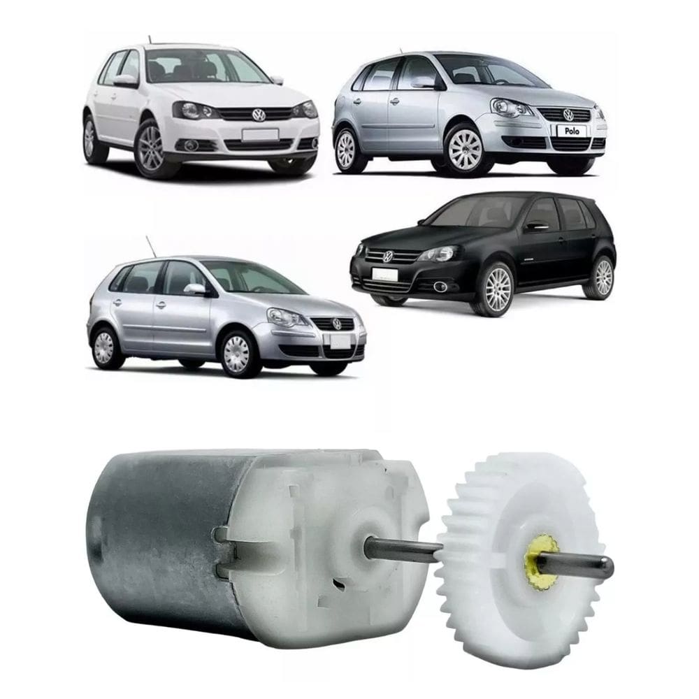 Motor da Fechadura Trava Elétrica Golf Passat Polo Tipo Mabuch