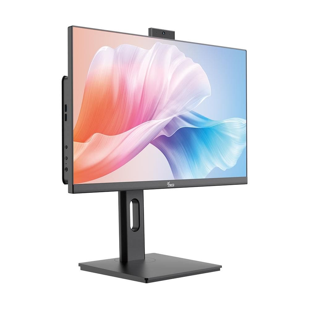 Computador All In One 24", Intel Core I7, 16Gb, Ssd 256Gb, Webcam, Wifi, Bluetooth, Windows 10, Preto - 3Green Unique AI3G-034