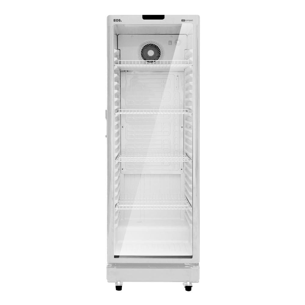 Refrigerador Expositor Vertical EOS 286 Litros Eco Gelo Digital Branco EEV260B 220V