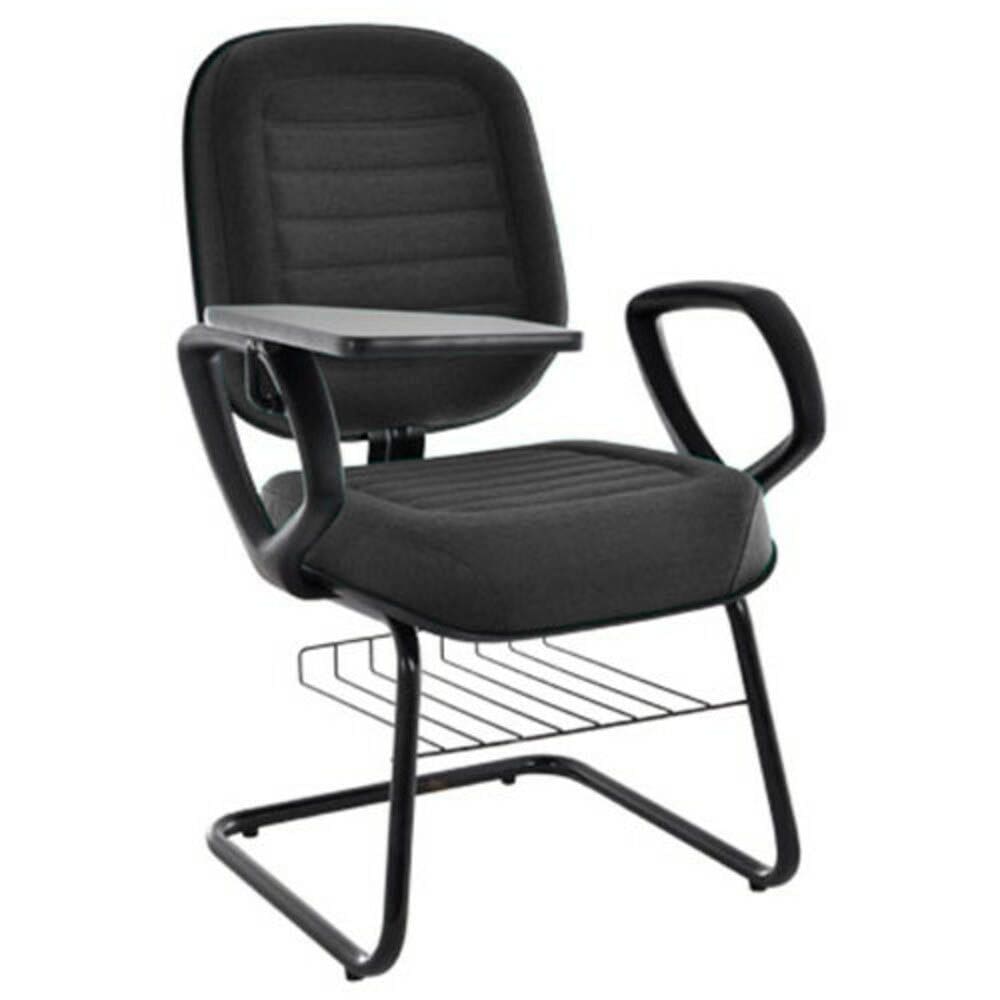 Cadeira Universitária com prancheta Linha Blenda Preto