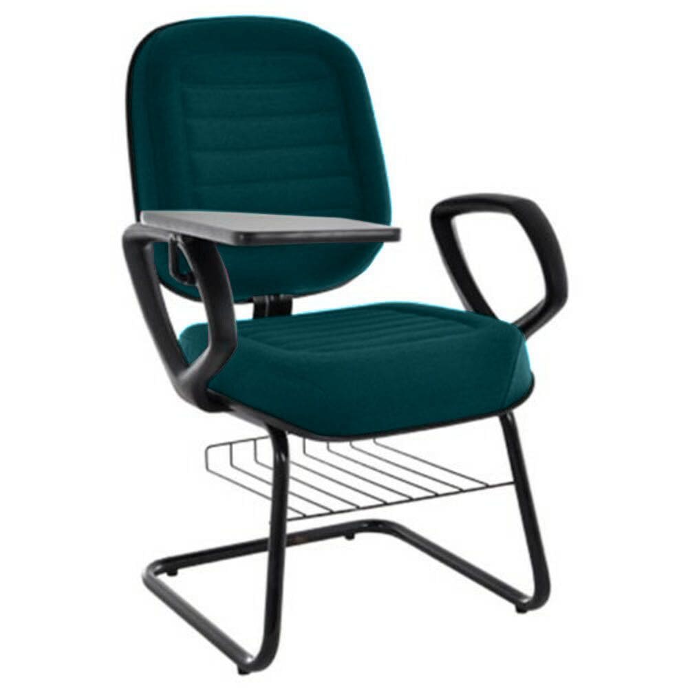 Cadeira Universitária com prancheta Linha Blenda Verde