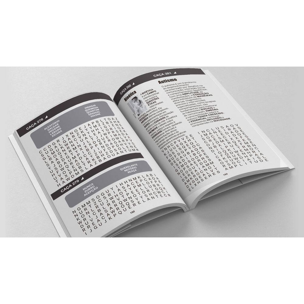 Passatempo Megamente 365 Caça-Palavras