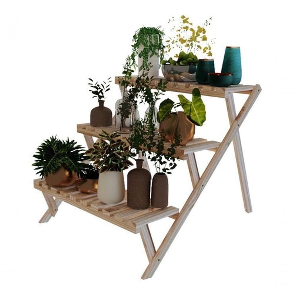 Estante Tripla Organizadora Decorativa Vasos