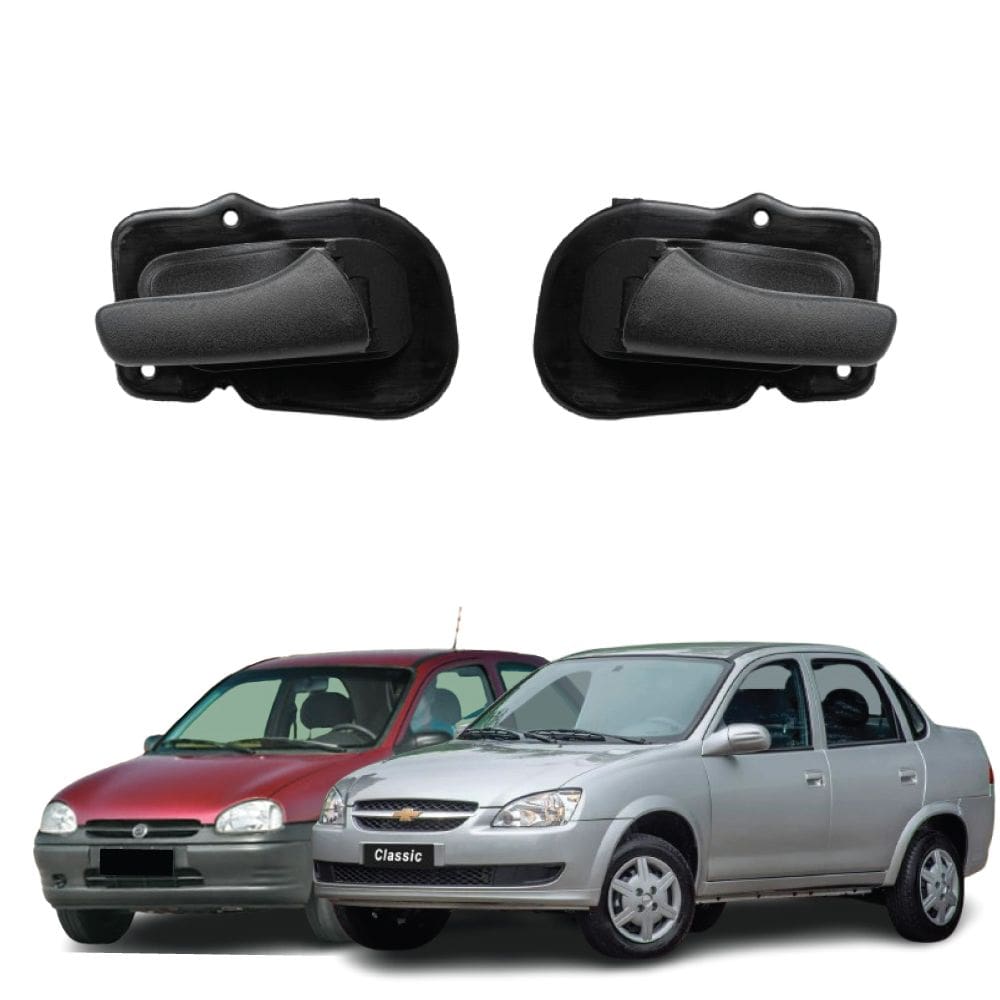 Par Maçaneta Interna Diant Preta Corsa G1 94 a 04 Classic