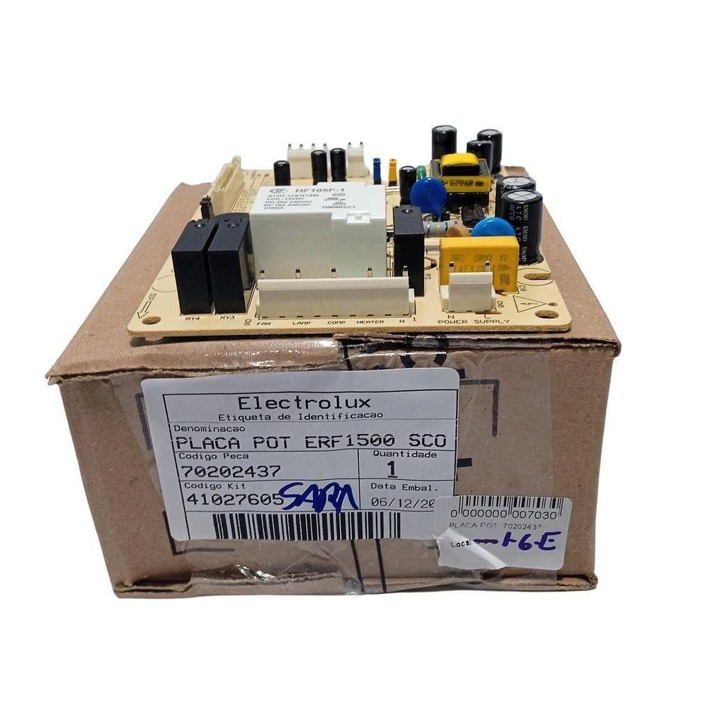 Placa Potência Refrigerador Electrolux 70202437 Df80X