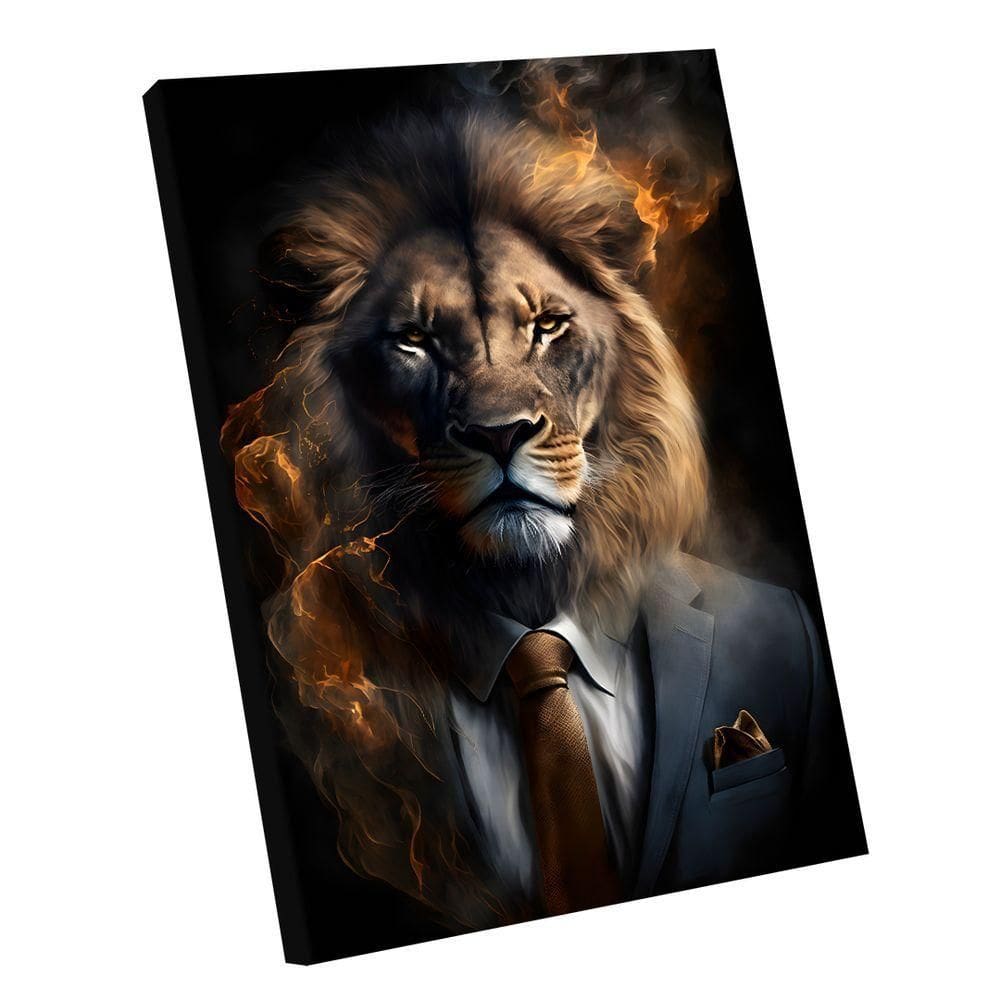 Quadro Social Lion -- Br Artes