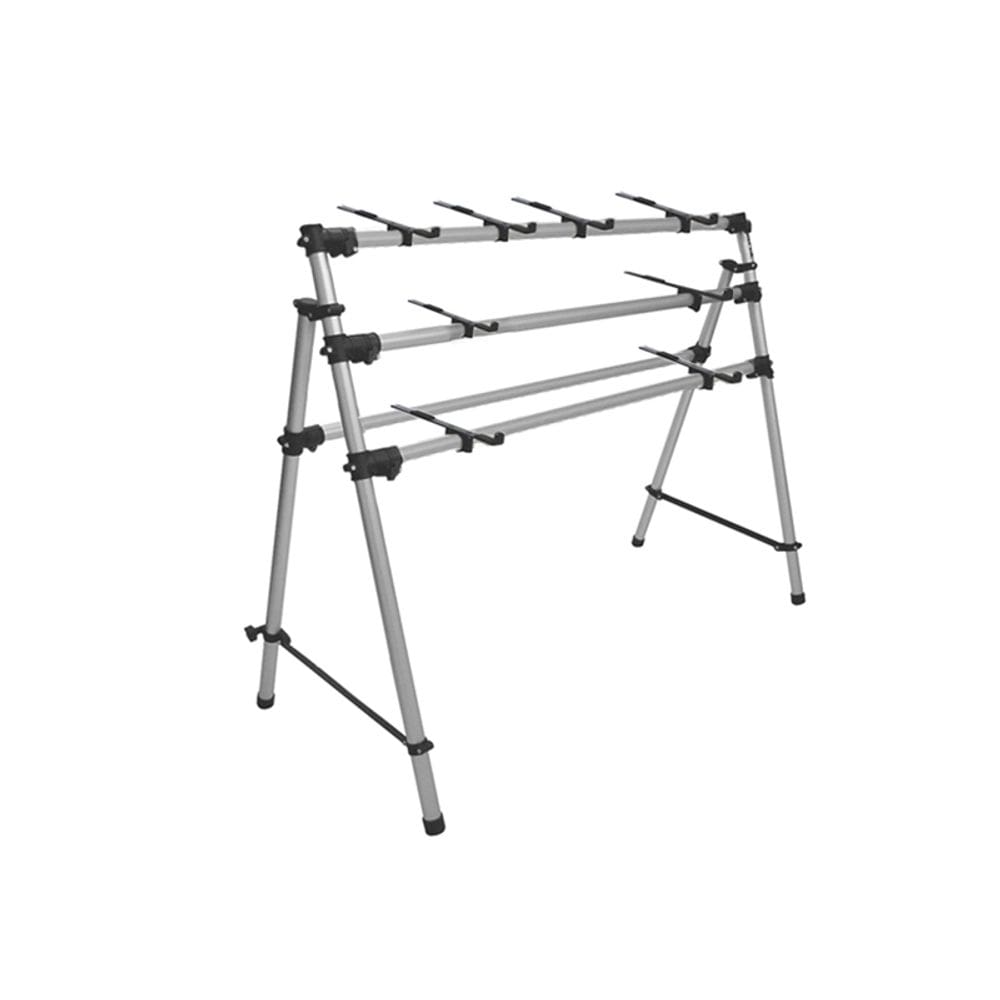 Suporte Estante Mesa de Apoio de Teclado Em Aluminio p/ Ate 3 Teclados de 1,50m p/ ate 88 teclas (7/8) - Titanium TY315