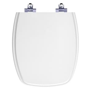 Tampa de Privada Soft Close Amarilis Branco para Louça Fiori