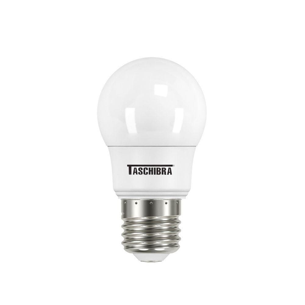 Kit 10 Lâmpadas Led Bolinha Tkl 4,9w Taschibra E27 Bivolt 3000k Luz Quente