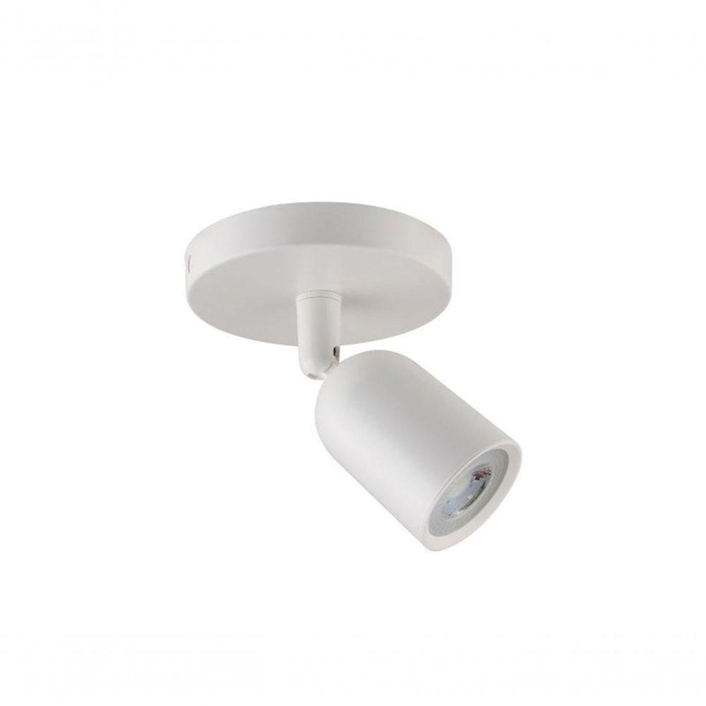 Spot De Led Direct Mr16 Circular 4w Branco Taschibra 3000k Luz Quente