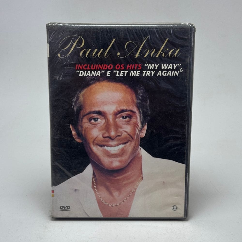 Dvd Paul Anka - My Way, Diana e Let Me Try Again