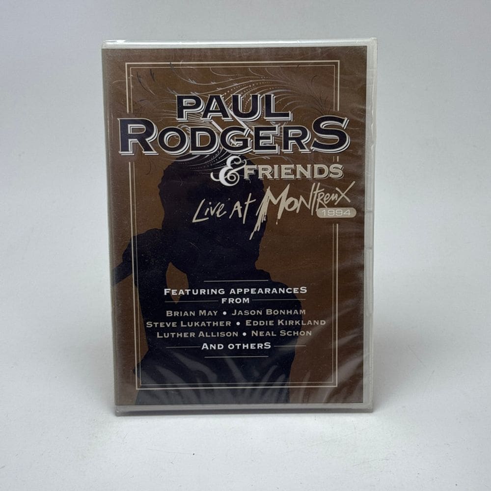 Dvd Paul Rodgers & Friends - Live At Montreux 1994