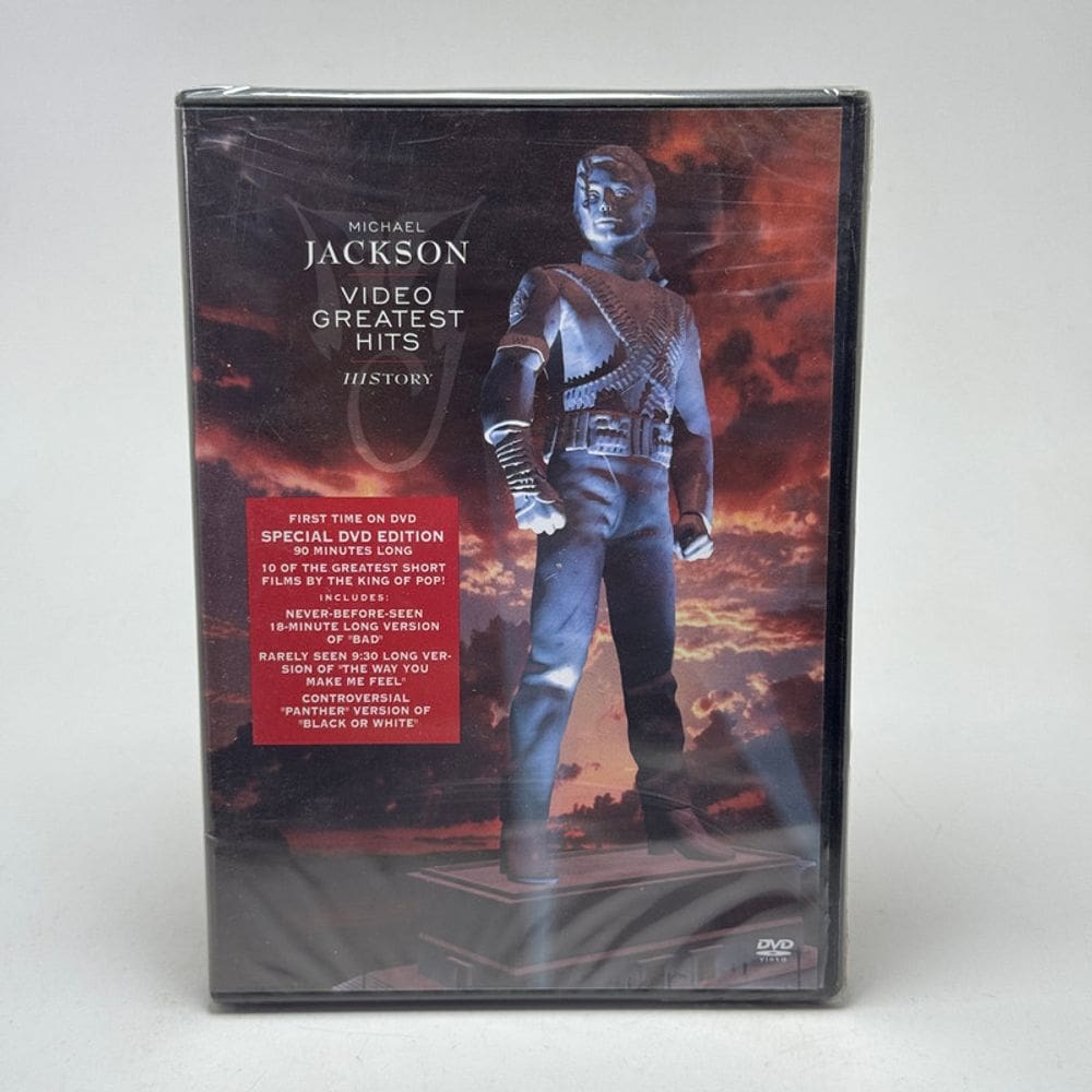 Dvd Michael Jackson - Video Greatest Hits History